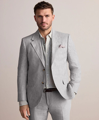 Linen Suit Jacket